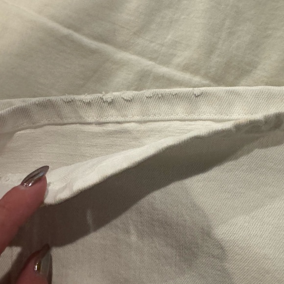 Joe's Jeans Women's White Flare Muse Jeans - Picture 4 of 8